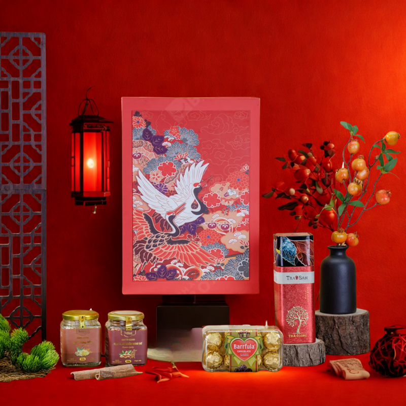 Hộp quà tết cao cấp HQ08