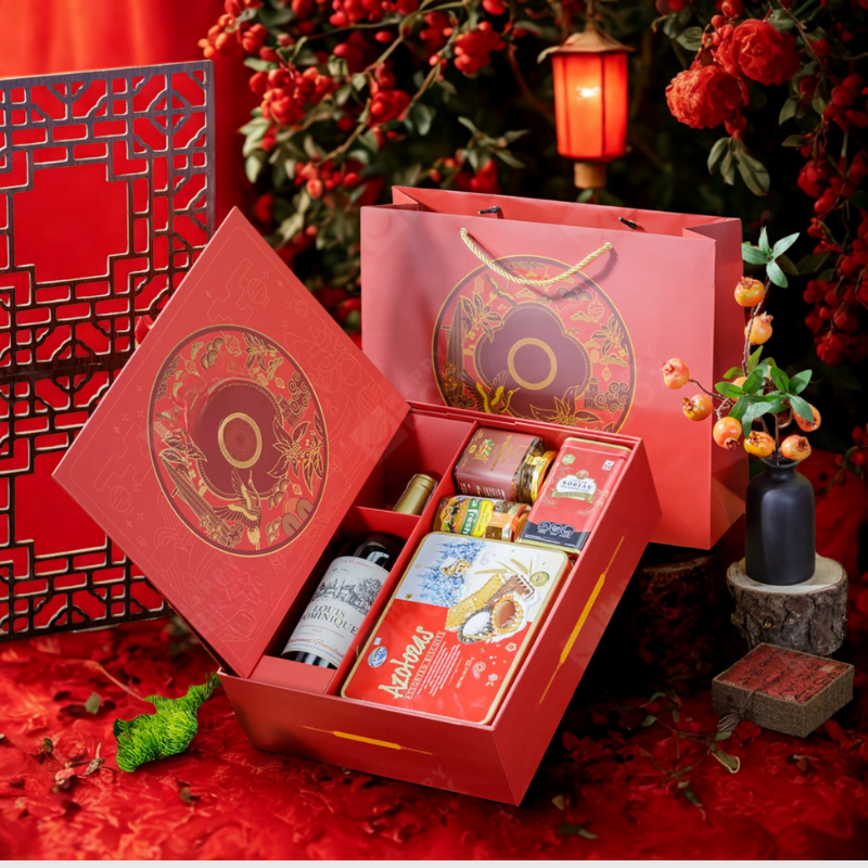 Hộp quà tết cao cấp HQ09