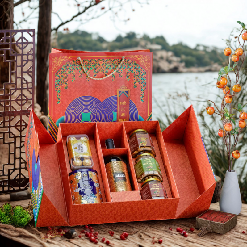 Hộp quà Tết An Khang HQ23