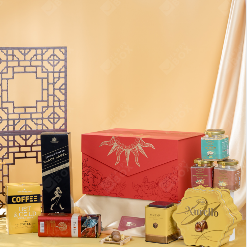 Hộp quà tết Happy New Year HQ49