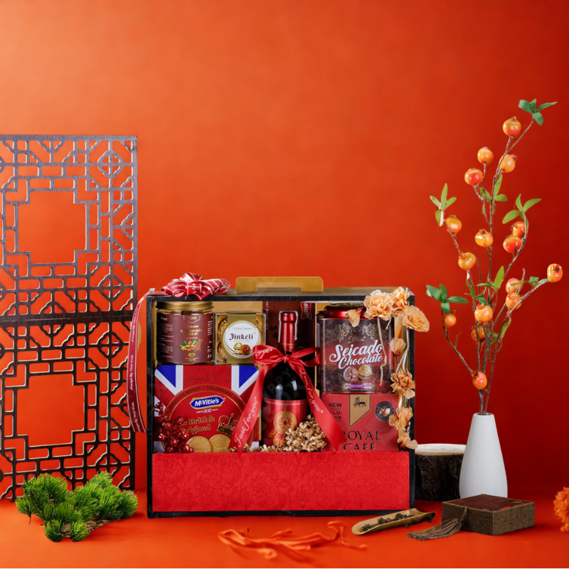 Giỏ quà tết xuân an nhiên GQ07