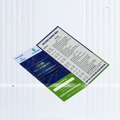 Thiệp mời dạng dọc