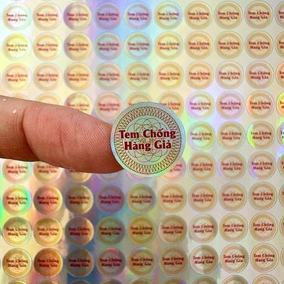 Tem niêm phong chống giả hologram