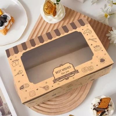 Bao Bì Hộp giấy đựng bánh mì giá rẻ