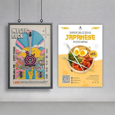 Poster quảng cáo cao cấp