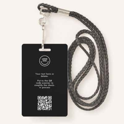 Thẻ đeo sự kiện thông minh tích hợp mã QR